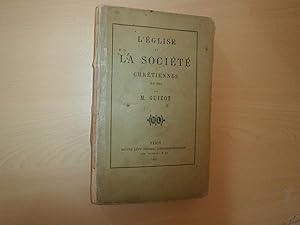 Seller image for L'glise Et La Socit Chrtiennes En 1861 for sale by Le temps retrouv