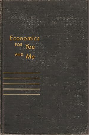 Immagine del venditore per Economics for you and me venduto da Snookerybooks