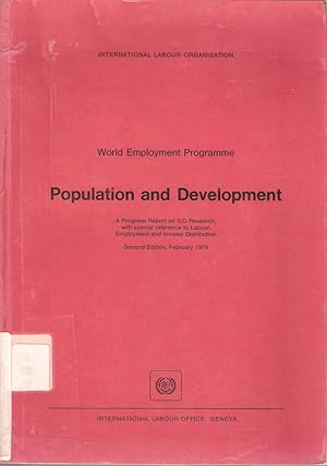 Seller image for World Employment Programme Population and Development for sale by Snookerybooks