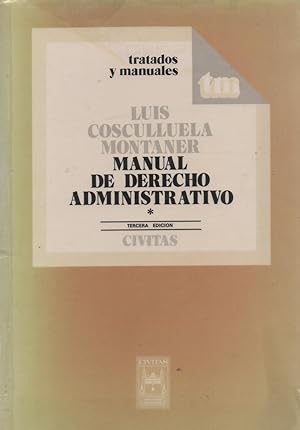 Imagen del vendedor de Manual de Derecho Administrativo, I a la venta por Libros Sargantana