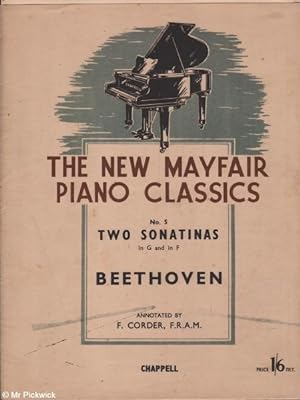 Seller image for The New Mayfair Piano Classics: Two Sonatinas In G and in F for sale by Mr Pickwick's Fine Old Books