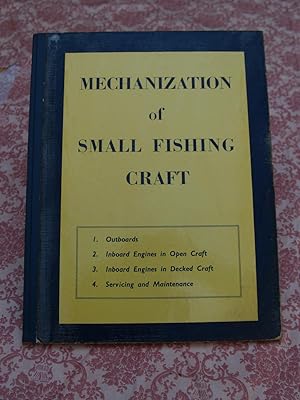 Seller image for Mechanization of Small Fishing Craft for sale by Terry Blowfield