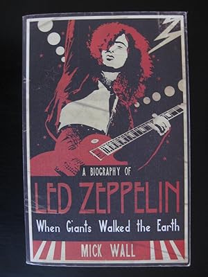 Imagen del vendedor de When Giants Walked the Earth: A Biography of Led Zeppelin a la venta por Bookwood