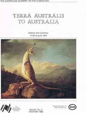 Seller image for Terra Australia To Australia: Sydney And Canberra 14-26 August 1988 for sale by Marlowes Books and Music