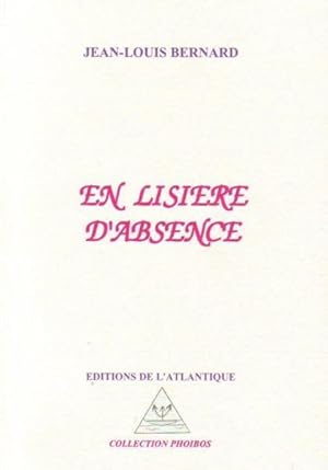 Immagine del venditore per En lisire d'absence venduto da Chapitre.com : livres et presse ancienne