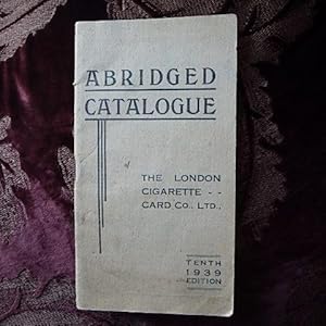 Abridged Catalogue of the London Cigarette Card Co.Ltd - Tenth 1939 Edition