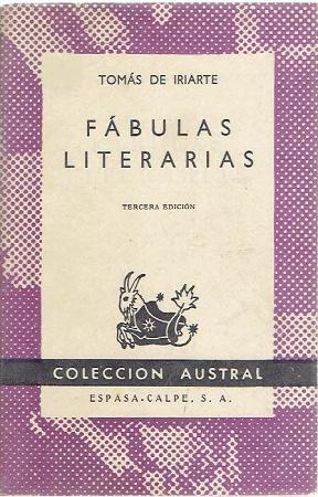 Image du vendeur pour Fbulas literarias mis en vente par LIBRERA LAS HOJAS