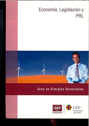 Imagen del vendedor de AREA DE ENERGIAS RENOVABLES (ECONOMIA LEGISLACION Y PRL) a la venta por Papel y Letras