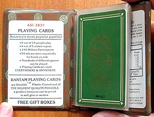 Bantam Playing Cards. Salesman's Sampler