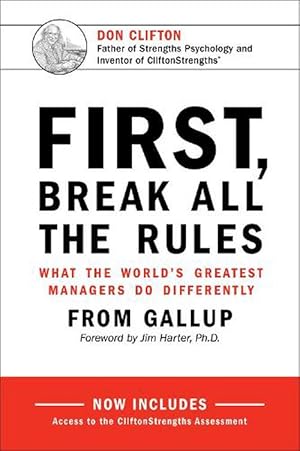 Imagen del vendedor de First, Break All the Rules (Hardcover) a la venta por Grand Eagle Retail