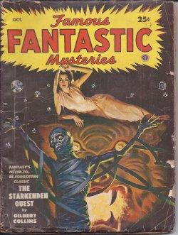 Seller image for FAMOUS FANTASTIC MYSTERIES: October, Oct. 1949 ("The Starkenden Quest") for sale by Books from the Crypt