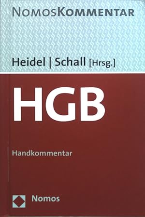 Bild des Verkufers fr Handelsgesetzbuch : Handkommentar. zum Verkauf von books4less (Versandantiquariat Petra Gros GmbH & Co. KG)