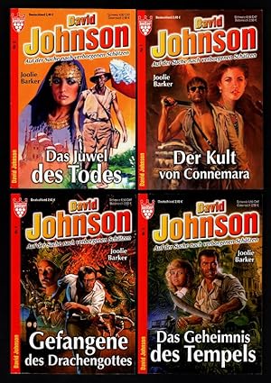 David Johnson Nr. 1 bis 4 (4Bände) 1. Der Cult von Connemara, 2. Das Juwel des Todes, 3. Das Gehe...