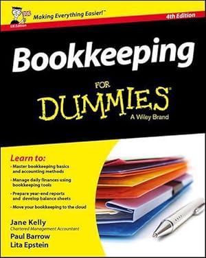 Seller image for Bookkeeping For Dummies (Paperback) for sale by Grand Eagle Retail