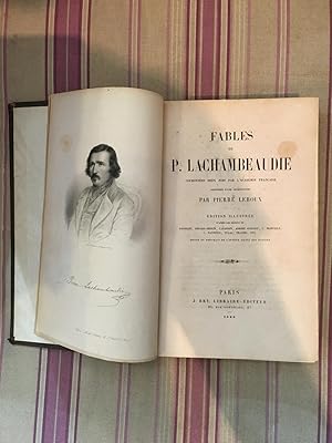 Imagen del vendedor de Fables de P. Lachambeaudie. a la venta por Librairie Moresi