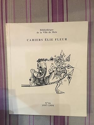 Cahiers Elie Fleur N° 16.