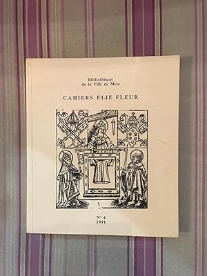 Cahiers Elie Fleur N° 4.