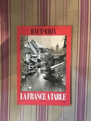 Numéro spécial Haut-Rhin de la revue La France à table.