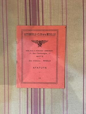 Automobile-club de la Moselle : statuts.