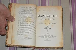 Marie-Amelie et la société française en 1847.