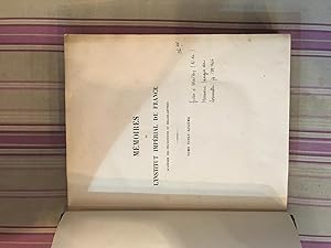 Image du vendeur pour Mmoire sur la langue de Joinville - Mmoire sur quelques nouveaux fragments indits de l'Orateur Hypride - Mmoire sur la dynastie des Lysanias d'Abilne - Mmoire sur le calendrier des Lagides,  l'occasion de la dcouverte du dcret de Canope - Recherches sur les bourreaux du Christ et sur les agents chargs des xcutions capitales chez les Romains - Mmoire sur cette double question : Sont-ce des soldats qui ont crucifi le Christ ? Les soldats romains prenaient-ils une part active dans les supplices ? - Mmoire sur les sources philosophiques des hrsies d'Amaury de Chartres et de David de Dinan - Mmoire sur la cohorte du prteur et le personnel administratif dans les provinces romaines. mis en vente par Librairie Moresi