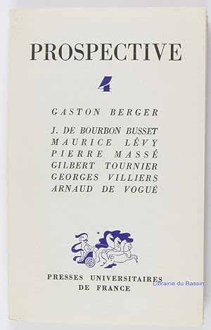 Prospective n°4 (Novembre 1959)