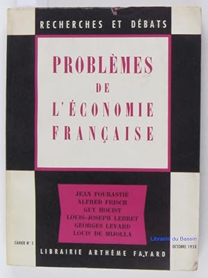 Problèmes de l'économie française