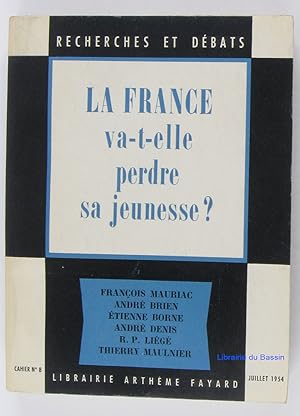 La France va-t-elle perdre sa jeunesse ?