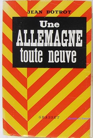 Seller image for Une Allemagne toute neuve for sale by Librairie du Bassin