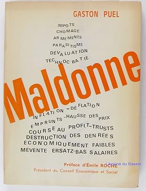 Imagen del vendedor de Maldonne a la venta por Librairie du Bassin