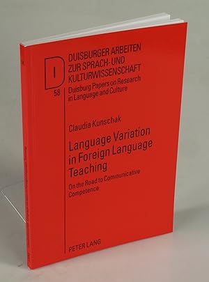 Bild des Verkufers fr Language Variation in Foreign Language Teaching. zum Verkauf von Antiquariat Dorner