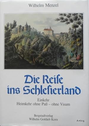 Bild des Verkufers fr Die Reise ins Schlesierland. Einkehr - Heimkehr ohne Pa - ohne Visum. - Eine Sammlung heiterer und besinnlicher Beitrge vieler Autoren aus schlesischem Geist in Hochdeutsch und Mundart mit 85 Ansichten von Schlesien wie es einst war. Nach Darstellungen von Theodor Bltterbauer und Rudolf Drescher. zum Verkauf von Antiquariat Gntheroth