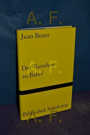 Bild des Verkufers fr Der Turmbau zu Babel : Essay. Aus dem Span. von Gerhard Poppenberg zum Verkauf von Antiquarische Fundgrube e.U.