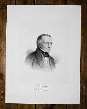 Bild des Verkufers fr Lithographie-Portrt. E. L. v. Gerlach. zum Verkauf von Antiquariat Thomas Rezek