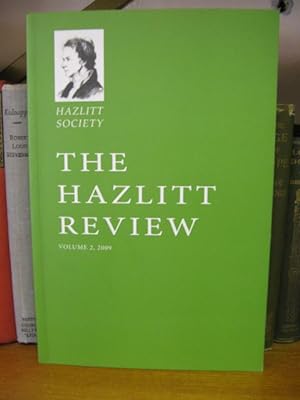 Bild des Verkufers fr The Hazlitt Review: Volume 2, 2009 zum Verkauf von PsychoBabel & Skoob Books