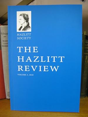Bild des Verkufers fr The Hazlitt Review: Volume 3, 2010 zum Verkauf von PsychoBabel & Skoob Books