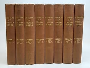 Image du vendeur pour Memoirs, Journal, and Correspondence of Thomas Moore [Complete in 8 volumes] mis en vente par Keoghs Books