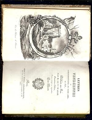 Imagen del vendedor de LETTRES VENDENNES ou CORRESPONDANCE de TROIS AMIS en 1823 Tome II EXEMPLAIRE en GRAND FORMAT 13 X 21 cm a la venta por LA FRANCE GALANTE