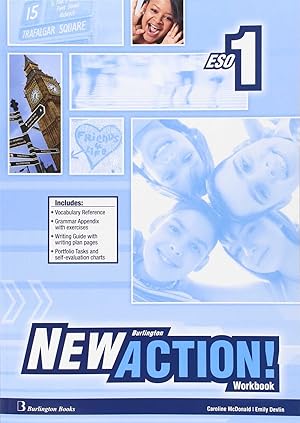 Imagen del vendedor de New action 1 eso workbook a la venta por Imosver