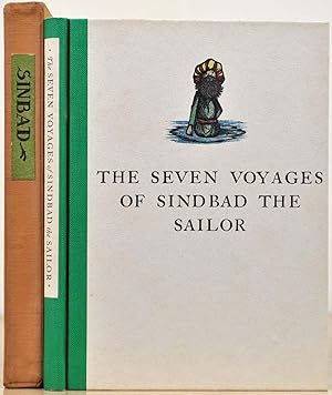 Image du vendeur pour THE SEVEN VOYAGES OF SINDBAD THE SAILOR from the Arabian Nights Entertainments. mis en vente par Kurt Gippert Bookseller (ABAA)