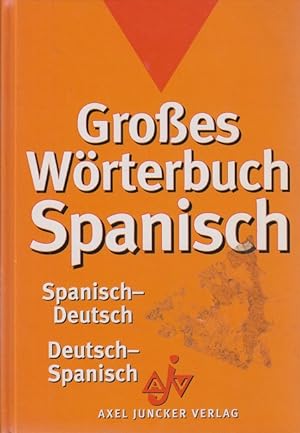 Großes Wörterbuch Spanisch