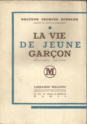 Seller image for La vie de jeune garon for sale by Joie de Livre