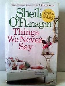 Seller image for Things We Never Say for sale by Collector's Corner