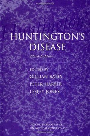 Image du vendeur pour Huntington's Disease (Oxford Monographs on Medical Genetics) mis en vente par Bellwetherbooks