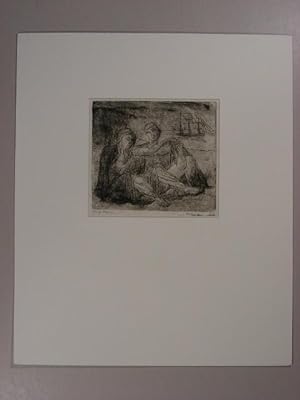 Malen mit Bleistift Wolf Größe 18  x 11 cm Skizzieren Sketching 