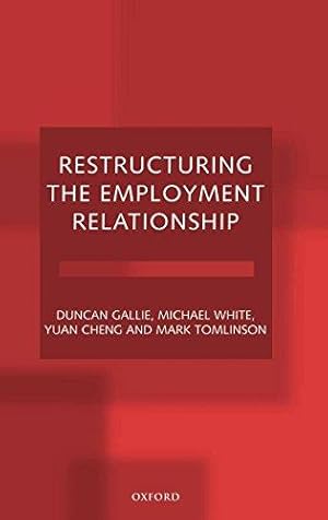 Seller image for Restructuring the Employment Relationship for sale by Bellwetherbooks