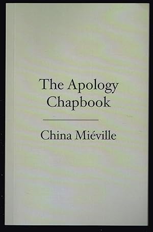 The Apology Chapbook