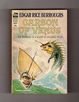 Carson of Venus - An Earthman in a World of Unearthly Perils. Ace # 09201 Circa 1960. Frank Fraze...