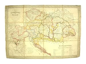 Seller image for Karte der �sterreichischen Monarchie, und der von oesterreichischen Prinzen und Prinzessinnen beherrschten italienischen Staaten. Nach den besten H�lfsquellen gezeichnet u. gestochen, und zum Gebrauche f�r Schulen eingerichtet. for sale by Versandantiquariat Wolfgang Friebes