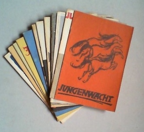 Jungenwacht. Ein Blatt evangelischer Jugend. Ausgabe A. Jg. 8 (1948) in 12 Originallieferheften.